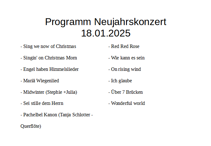 Programm